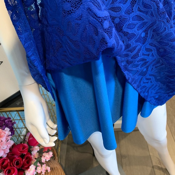 Beautiful For Love & Lemons 🍋 Lace Blue Dress! - Picture 5 of 8